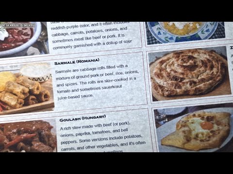 ASMR: 10 Most Delicious Eastern European Dishes You Must Taste at Least Once ( ASMR soft spoken )