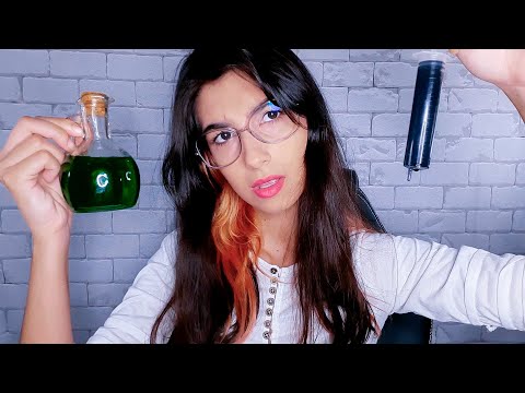 ASMR Fazendo experimentos BIZARROS em você 👩🏻‍🔬🔬