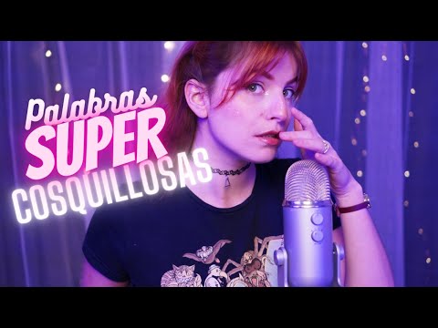 Palabras SUPER Cosquillosas ASMR INTENSO