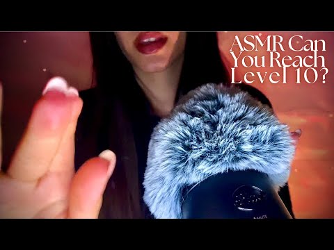ASMR Tingle Test 💤Can You Reach Level 10 Without Falling Asleep?  (layered sounds) 