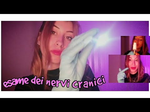 🇮🇹ASMR ITA• ROLEPLAY MEDICO ,ESAME DEI NERVI CRANICI   #roleplaymedico #roleplay #asmrita