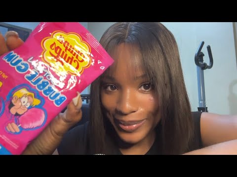 ASMR Gum Chewing  - Can I still blow and pop bubbles?