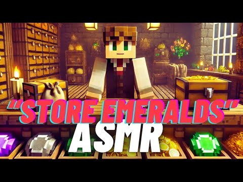 Minecraft ASMR Roleplay: Village Banker Takes Your Emeralds