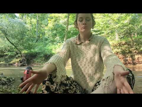 A Peaceful Moment by the River || Gentle Affirmations ASMR