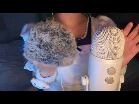 ASMR Little Talking Microphone with Fluffy Windmuff