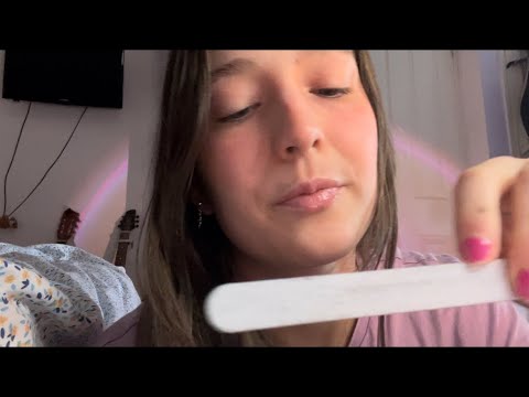 *ASMR* I give you a manicure 💅🏻(personal attention)