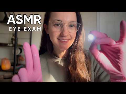ASMR Clinical Eye Exam | Gentle Medical Roleplay 👁️
