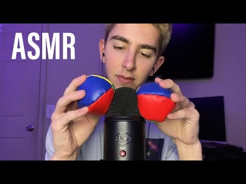 ASMR sensational On The Mic touching, brushing and scratching triggers for SLEEP