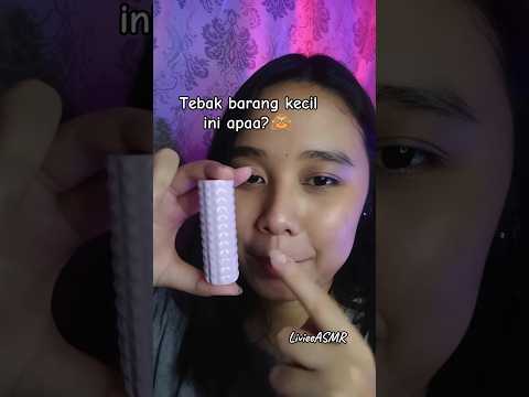 ASMR with my Mini Brush that the packaging kinda looks like lipstick #asmr #brush