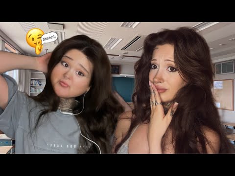 [türkçe asmr] okulda hiç istemeden kişisel bakımını yapıyorum | rp 