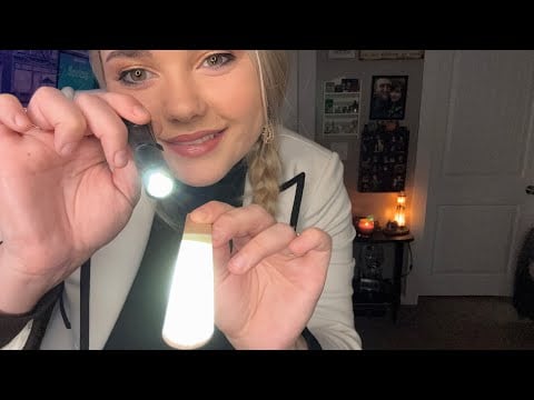 Cranial nerve exam with Dr. Prim | ASMR Roleplay 