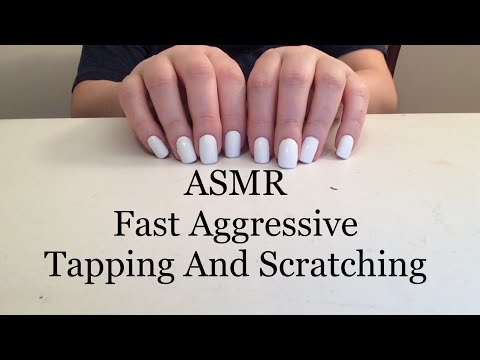 ASMR Fast Aggressive Tapping And Scratching