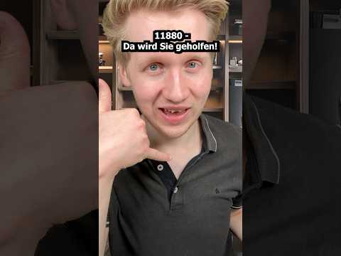 11880 - Da wird Sie geholfen! #asmr