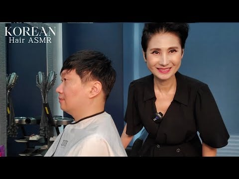 미용실 ASMR #남성상고 바리깡(클리퍼) 높은각도 #Men's high angle barricade (clipper)