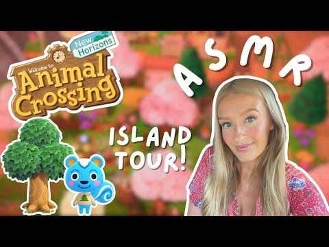 Animal Crossing New Horizons Island Tour ASMR (soft spoken)
