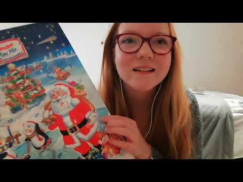 ASMR Advent calendar Day 21 💖 Chocolate calendar sounds