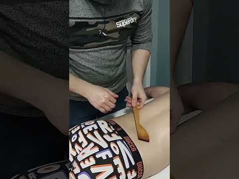 DEEP RELAXING BACK AND HIP MASSAGE THERAPY #massage #satisfying #relaxing #asmr #shorts #relax