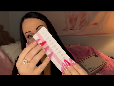 ASMR tapping haul *whispered lo-fi*