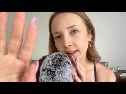 ASMR| Repeating YOU ARE SAFE, Hand Movements, Tongue Clicks