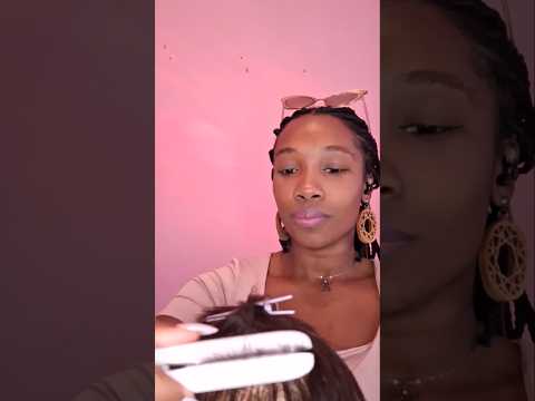 ASMR SALÃO - Fazendo Chapinha no seu Cabelo 💇‍♀️ #asmr #asmrvideo #shorts #shortsvideo #chapinha