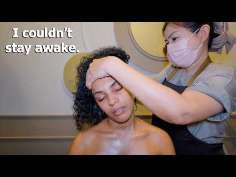 ASMR: Luxury Thai-Ayurvedic Scalp Check, Massage & Head Banana Leaf Treatment