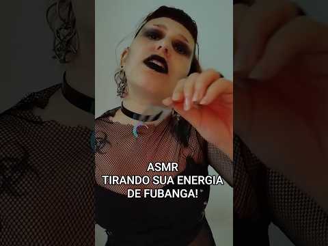 AMIGA GÓTICA TIRA SUA ENERGIA DE FUBANGA! #asmr #asmrsounds #relax #visualtingle #asmrvideo