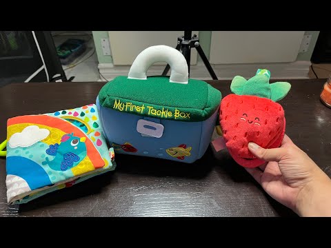 ASMR Crinkle Sounds No Talking Baby Toys