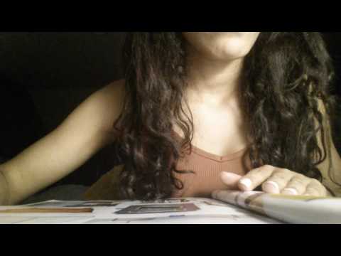 Ambers ASMR:***Flipping Pages+Tapping Sounds!***