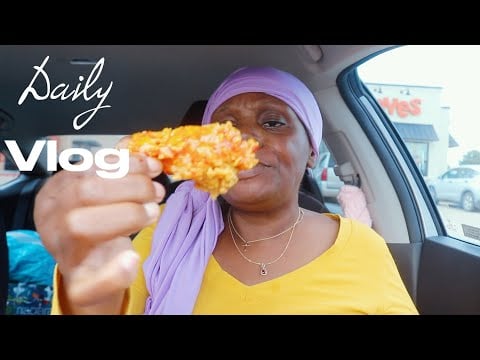 Trying Popeyes Chili Wings  | Vlog 61