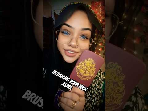 💆‍♀️￼Brushing your hair ASMR #aaasmr #triggersforsleep #hogwarts