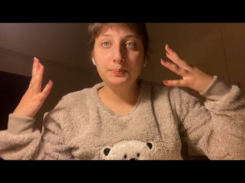 Asmr life update (camera brushing, positive affirmations)