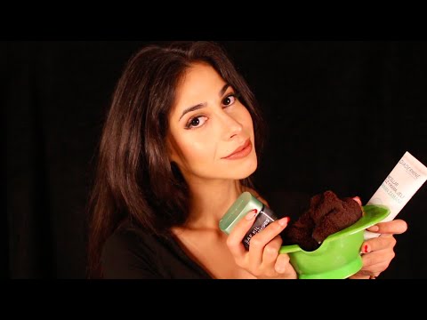 UYKU ÖNCESİ CİLT BAKIMINI YAPIYORUM | ASMR TÜRKÇE