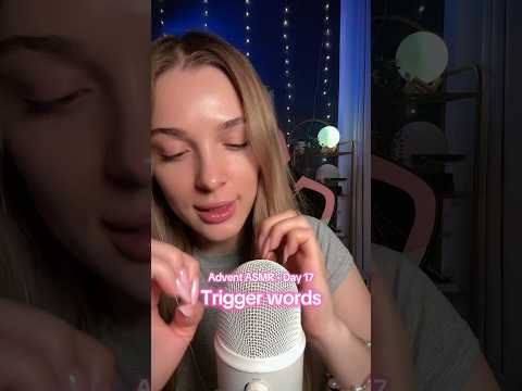 At Day 12 you got Trigger Words 🗣️🎙️#asmr #asmrtriggers #asmrsounds #british #american