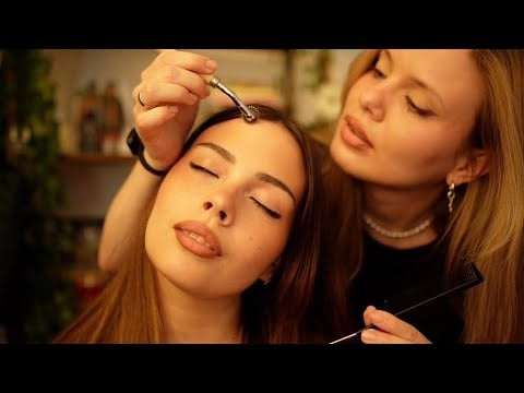 АСМР ДЛЯ СИЛЬНЫХ МУРАШЕК ✨ волосы и массаж асмртисту 