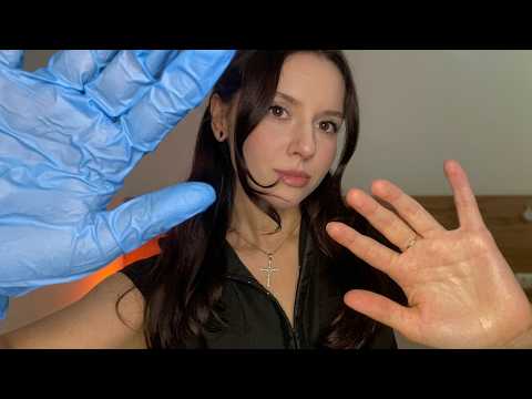 ASMR Giving You a Massage with Oil | Personal Attention & Glove Sounds