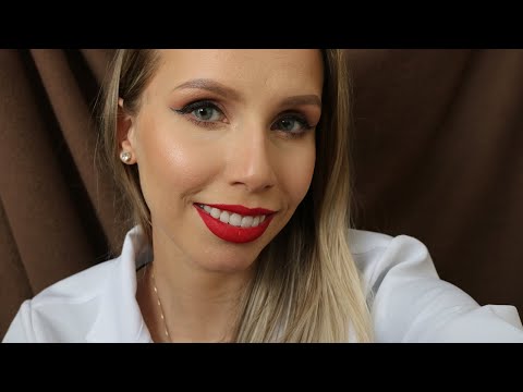 ASMR ROLEPLAY EXAMES DE NERVOS CRANIANOS TODOS OS SENTIDOS - Bruna ASMR