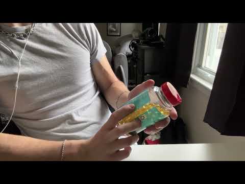 ASMR- Local Health Nut shows you his favorite pills