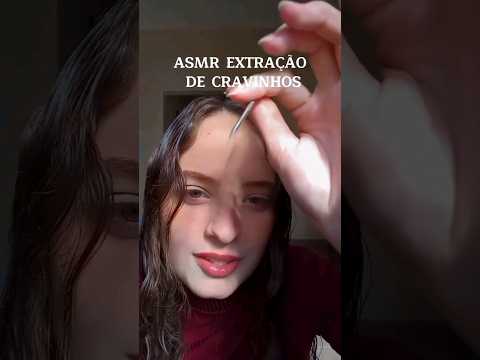 ASMR EXTRAÇÃO DE CRAVOS 💆🏻‍♀️ Tirando seu cravinhos #asmr #asmrsounds #cravos  #asmrvideos #fyp