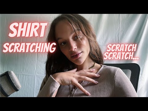 ASMR | SHIRT and FABRIC SCRATCHING