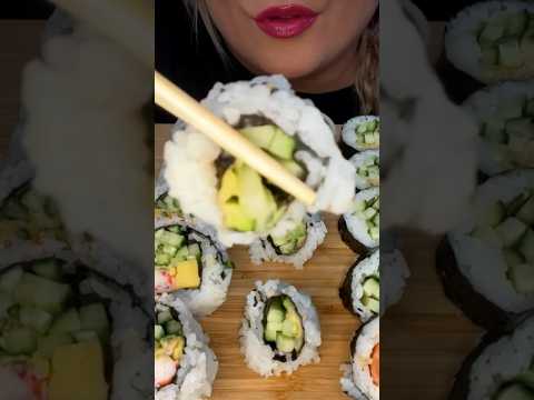 SUSHI PLATTER #asmr #sushi #food