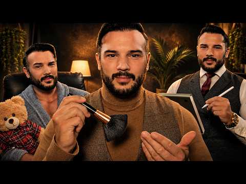 ASMR ~ 3 Gentlemen Assess You for Sleep | Comforting Personal Attention Roleplay