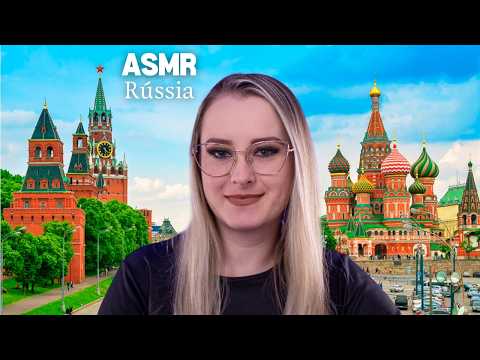 ASMR | CURIOSIDADES sobre a RÚSSIA | SUSSURROS DE ORELHA A ORELHA NO TASCAM | FATOS INTERESSANTES