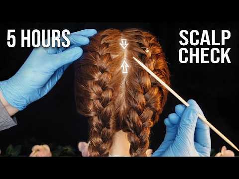 5 HOURS: The Ultimate Scalp Check for Deep Sleep (Whispered)