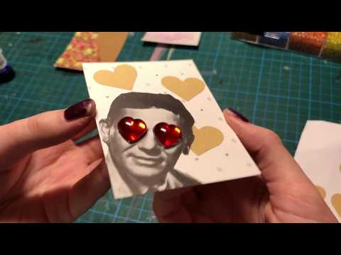 ASMR Making Artist Trading Cards #3