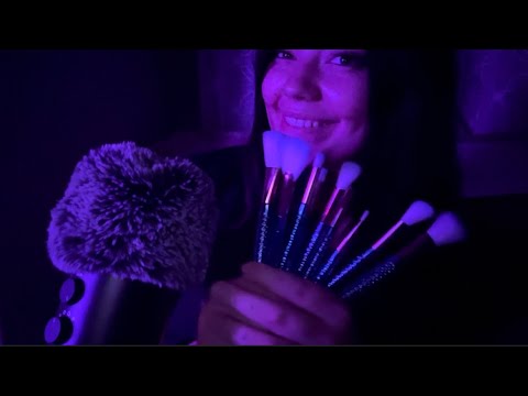 ASMR | Nostalgic Mermaid Tail 🧜‍♀️ Makeup Brushes ‼️Mouthsounds‼️ 