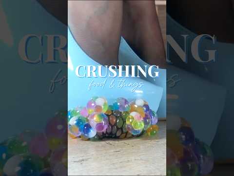 Pea’s High Heels Crushing: Food vs. Things! Oddly Satisfying! ASMR