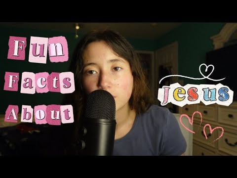 ASMR Whispering Fun Facts About Jesus❤️