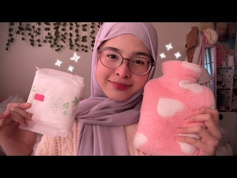 ASMR for Period Pain Relief ❤︎ Bahasa Malaysia ⋆.𐙚 ̊