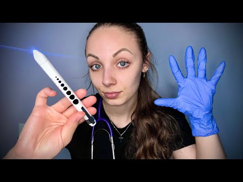 ASMR || Sleep Clinic Exam! 😴 Roleplay (Rain Sounds)