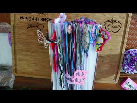 Oversize Paperclip Tags For Scrapbooking Journaling ASMR Chewing Gum